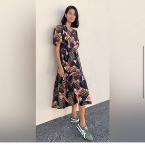 Farm Rio Tucani Toucan Dress Sz S